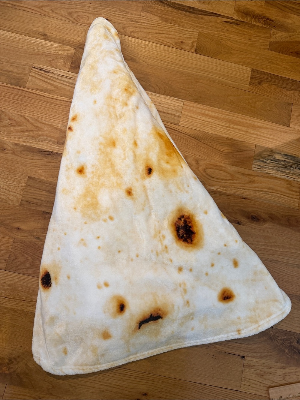 72” Tortilla Blanket Throw - Cream with Golden Brown Spots
